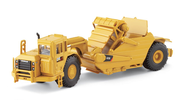 CAT 623G エレベーティングスクレーパー Norscot Caterpillar 623G Elevating Scraper - YouTube