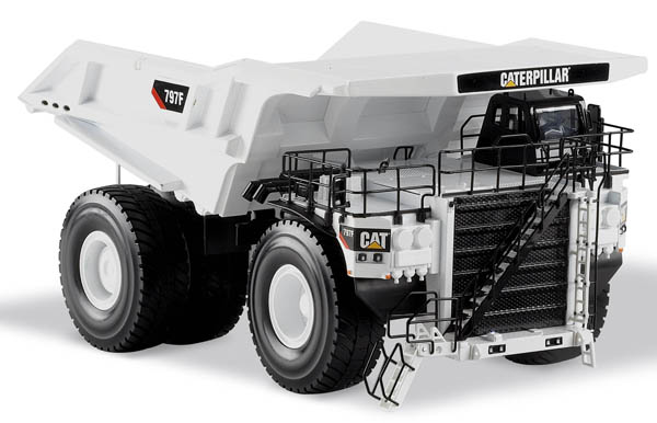 Caterpillar 797F Mining Truck in WHITE - 55243