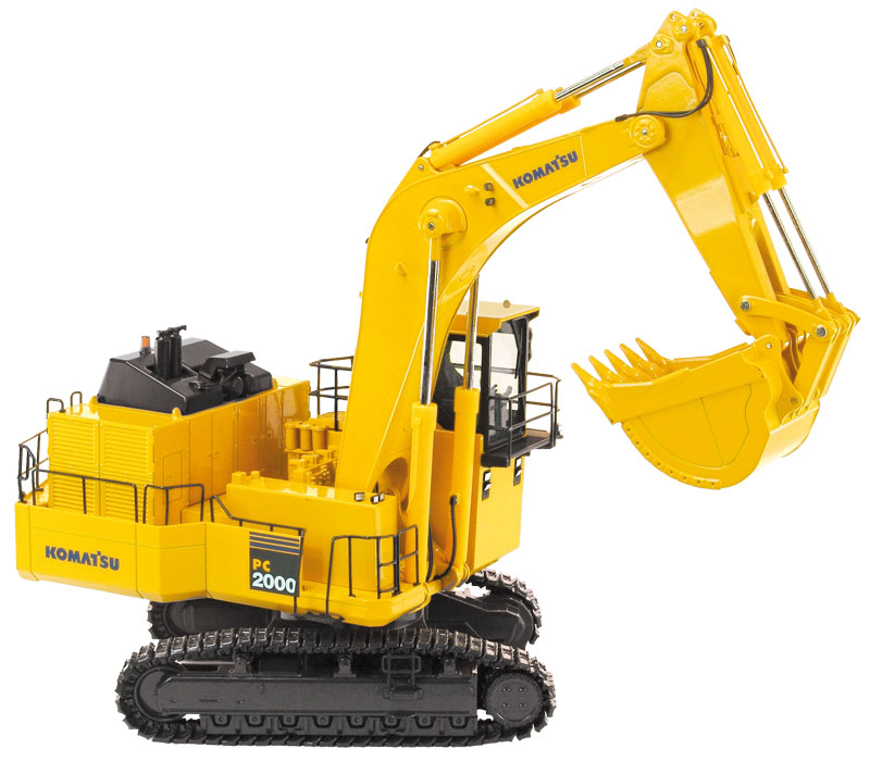 KOMATSU PC2000 ミニチュア 重機 1/50 Komatsu PC2000 Mining Excavator - 7621