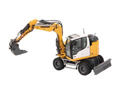 1000 - NZG Model Liebherr A910 Compact Litronic Wheeled Excavator Liebherrs