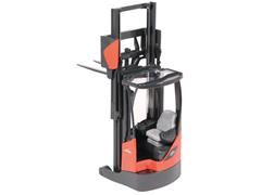 970 - NZG Model Linde R14 X Electric Reach Truck