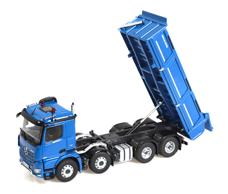 Mercedes-Benz Arocs 8x4 with Meiller Tipper Dump Bed in Blue - 1066-20