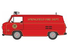OXFORD #CG61003 - Springfield Fire Dept - 1961 Chevrolet Corvair 95 Corvan