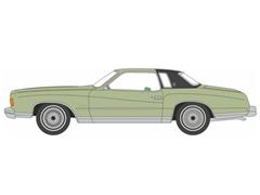 OXFORD #CM74001 - 1974 Chevrolet Monte Carlo Landau in Light Green and Black