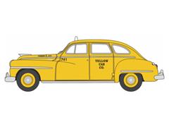 OXFORD #DS46006 - Yellow Cab Co - 1946 Desoto Surburban San Francisco Taxi