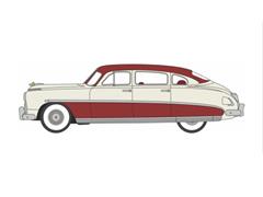 OXFORD #HH51002 - 1951 Hudson Hornet Sedan in Toro Red and French Gray