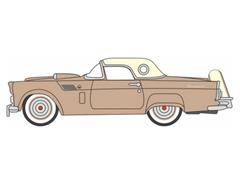 OXFORD #TH56009 - 1956 Ford Thunderbird in Light Brown and Beige