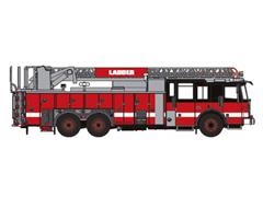 0694 - Pcx87 Fire Service 2013 Ferrara Ultra Ladder Truck