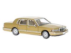 PCX87 #0911 - 1991 Lincoln Town Car in Gold