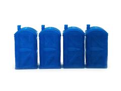 PROMOTEX - 005500BL - Porta Potty in Blue, 