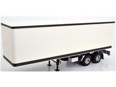 ROAD KINGS #180163 - Semi Trailer in White and Black