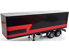 ROAD KINGS #180167 - Semi Trailer in Black and Red