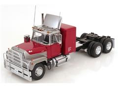 ROAD KINGS #180173 - 1974 Mack RL 700L in Red Metallic and Silver - Cab Only
