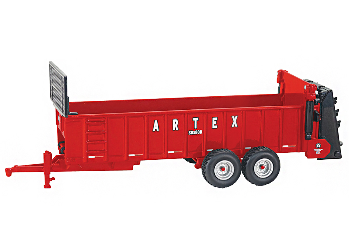Artex SBX800 Triple Axle Spreader in Red - ART-003