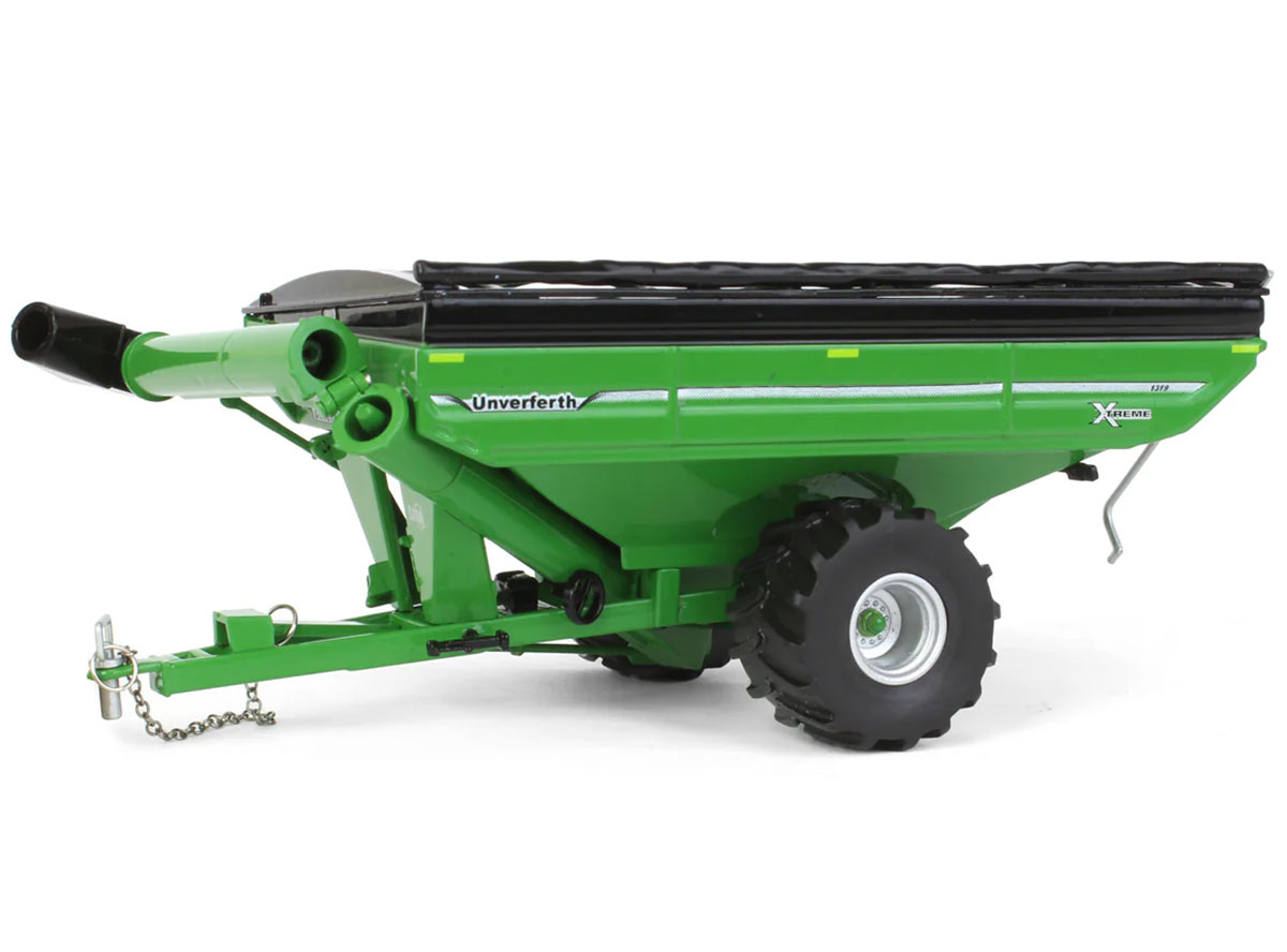Unverferth X-Treme 1319 Grain Cart with Flotation Tires in Green
