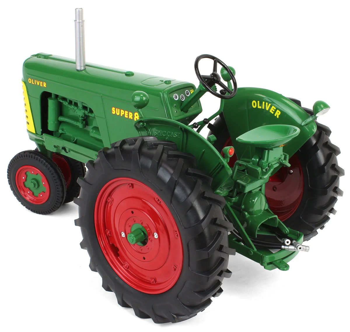 Oliver Super 88 Narrow-Front Gas Tractor with Red Wheels - SCT-949