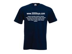 STRATTONS - 3000T-S - 3000toys.com T-Shirt. 
