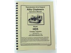 ACHD5-O - Strattons Allis Chalmers Model Hd 5 Crawler Operators