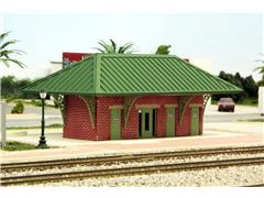 SUMMIT #AM-001 - Modern Small Amtrak Station Model Kit