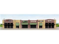 SUMMIT #ML-008 - Modern Strip Mall Building Model Kit