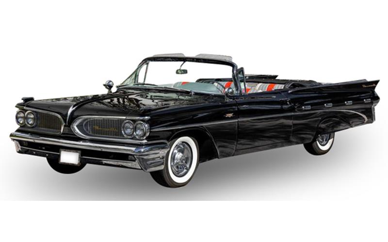 希少！激レア！当時物！PONTIAC BONNEVILLE 3IN1 1959 Pontiac Bonneville Open Convertible in Regent Black - SS-5188