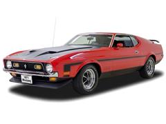 SUNSTAR #SS-3630 - 1971 Ford Mustang Boss 351 in Red