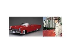 SUNSTAR #SS-4715F - Elvis Presley - 1958 Lincoln Continental MKIII Open Convertible in Red