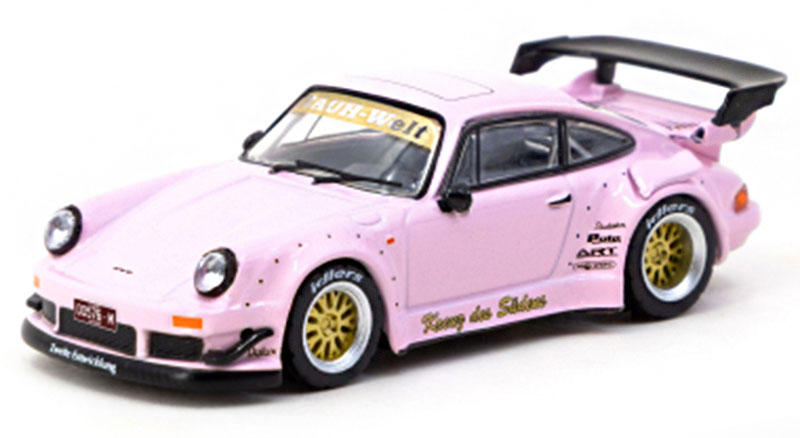 Porsche RWB 930 in Pink and Gold - T64-TL015-SC