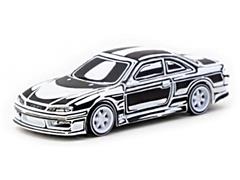 TARMAC WORKS #T64G-018-JV - Nissan Silvia S14 Vertex in Silver
