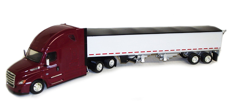 Maverick - Freightliner Cascadia Evolution Sleeper in Maroon with