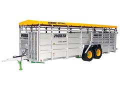 2580 - Universal Hobbies Joskin Betimax RDS 7500 Livestock Trailer Highly