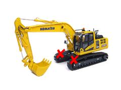 8107-X - Universal Hobbies Komatsu PC200i 10 Tracked Excavator TRACKS ARE