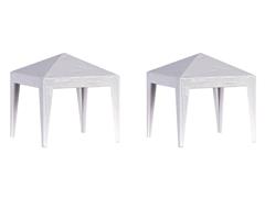 45130 - Vollmer Party Tents 2 Piece Set Made of