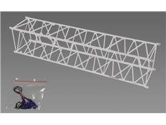 WEISS BROTHERS #WBR030-1206EX - Bigge - Manitowoc 4100w Series 2 Crawler Crane Extension Kit in White