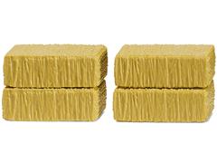 001607 - Wiking Model Square Hay Bale 4 Piece Set high