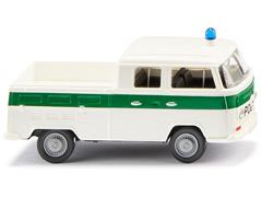 031405 - Wiking Model Police Volkswagen T2 Double Cabin High Quality