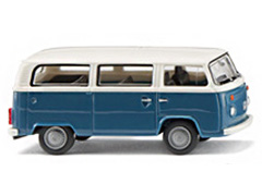 WIKING #031806 - 1972-79 Volkswagen T2b Bus in Blue-Grey and White
