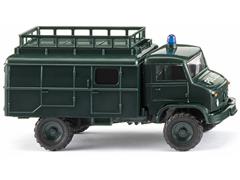 WIKING #036003 - Police - 1955-80 Unimog S 404 in Dark Green