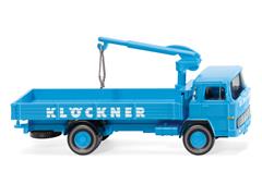 042301 - Wiking Model Klockner Magirus 100 D7 Flatbed Truck