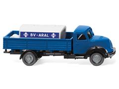 043803 - Wiking Model Aral Magirus Sirius Flatbed Truck