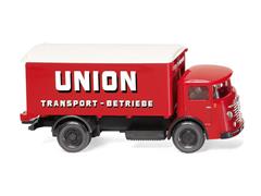 047603 - Wiking Model Union Transport Bussing 4500 Box Truck