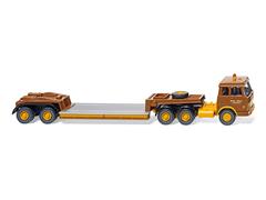 050303 - Wiking Model Hanomag Henschel Low loader Truck Trailer Combo