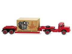 050305 - Wiking Model Magirus Deutz Lowboy Truck trailer