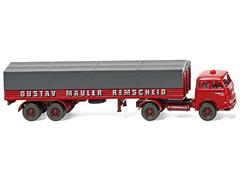 051402 - Wiking Model Spedition Gustav Mauler MAN Pausbacke Flatbed Truck