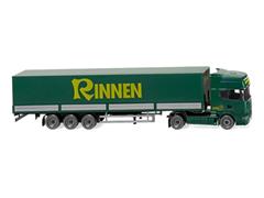 051804 - Wiking Model Rinnen Scania R 420 Topline Flatbed Tractor