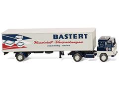 054701 - Wiking Model Bastert Magirus Semi and Dry Van Trailer