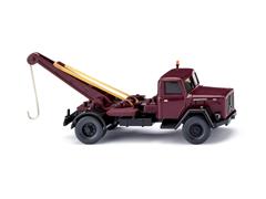 WIKING #063105 - 1958-64 Magirus Towing Vehicle in Wine Red