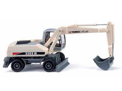 WIKING #066104 - TEREX Atlas - Mobile Excavator in Pearl White