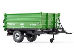 077348 - Wiking Model Brantner E 6035 Single axle Threeside Dump