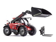 077850 - Wiking Model Manitou Teleskoplader MLT 635 Telescopic Loader Diecast